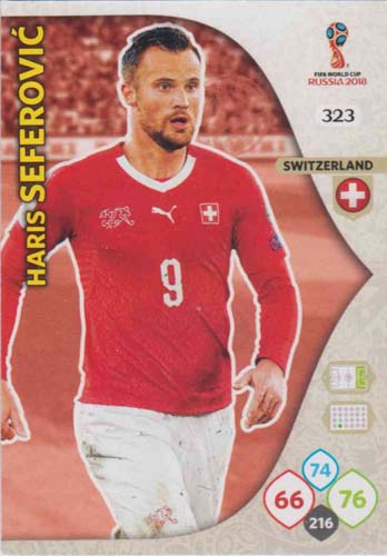 Adrenalyn World Cup 2018 #323 Haris Seferovic (Switzerland)