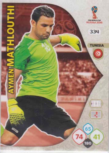 Adrenalyn World Cup 2018 #334 Aymen Mathlouthi (Tunisia)