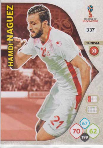 Adrenalyn World Cup 2018 #337 Hamdi Naguez (Tunisia)