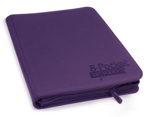 Ultimate Guard 8/16-Pocket ZipFolio (Mappe, holder 320 kort) XenoSkin Purple (Lilla)