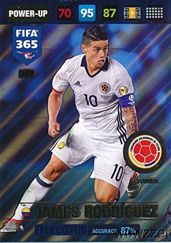 Adrenalyn XL FIFA 365 2017 #369 James Rodriguez (Colombia)