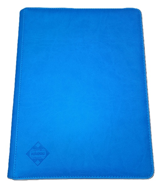Kaissa - Mappe: Premium Binder - 9/18-Pocket (Holder 360 Kort) - Light Blue (Lyseblå)