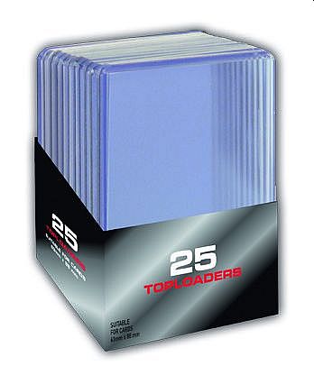 Kaissa Toploader: Standard Size (3"x4") - Box (25 stk.) - Plastik Deck Protector til kort i lommer - Sleeves #KA113865