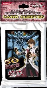 Yu-Gi-Oh Størrelse - Konami - Kaiba-Obelisk lommer (50 stk.) - Sleeves