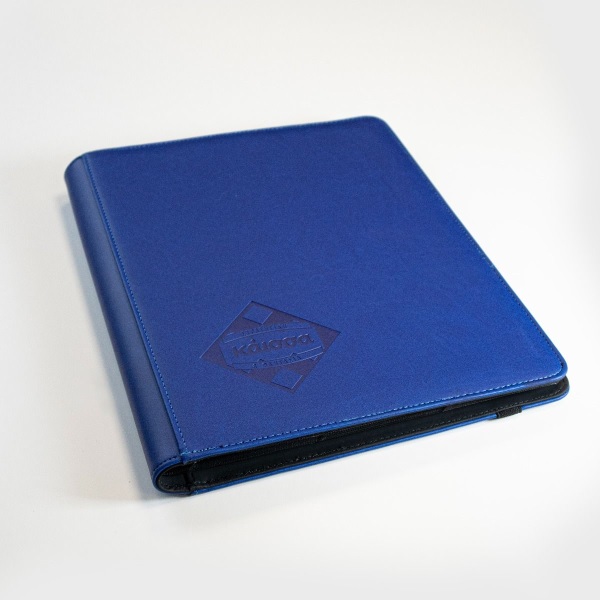 Kaissa - Mappe: Premium Binder - 9/18-Pocket (Holder 360 Kort) - Dark Blue (Blå)