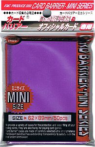 50 lommer KMC - Mini Purple (62x89 mm) - Sleeves