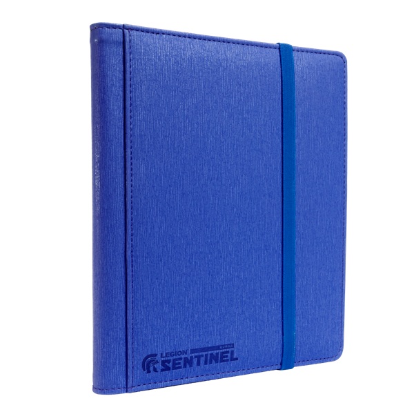 Mappe - Legion: Sentinel 4-Pocket Binder - Blue - 8x20 (Plads til 160 kort) #17641