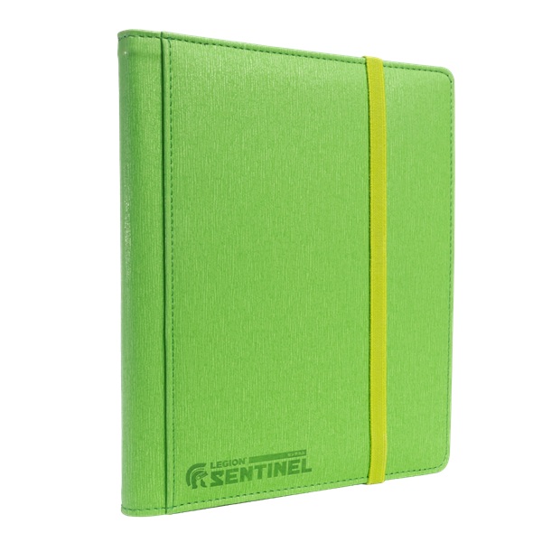 Mappe - Legion: Sentinel 4-Pocket Binder - Green - 8x20 (Plads til 160 kort) #17644