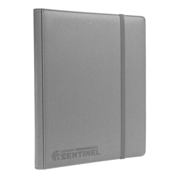 Mappe - Legion: Sentinel 9-Pocket Binder - Grey - 18x20 (Plads til 360 kort) #17645