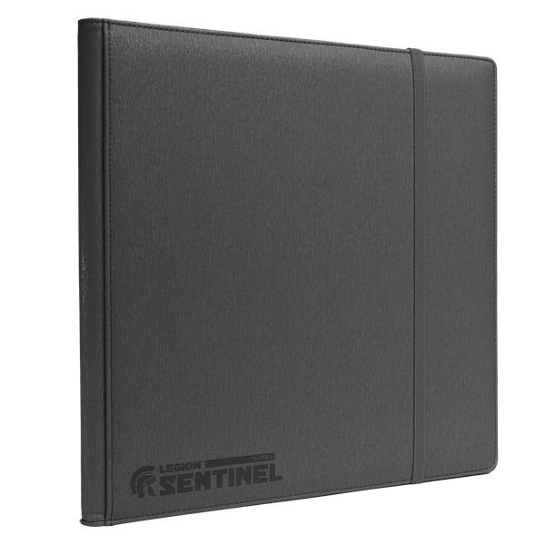 Mappe - Legion: Sentinel 12-Pocket Binder - Black - 24x20 (Plads til 480 kort) #17652