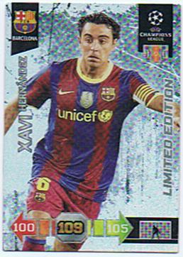 Xavi Hernández - UEFA Champions League 2010/2011 - Barcelona - Limited Edition!