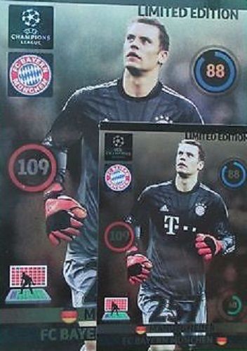 2014-15 Adrenalyn Champions League UPDATE Manuel Neuer XXL (STORT KORT!) *Limited Edition*