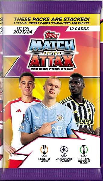 Topps Match Attax - Match Attax 2023/2024: UEFA Champions League -  Booster Pack