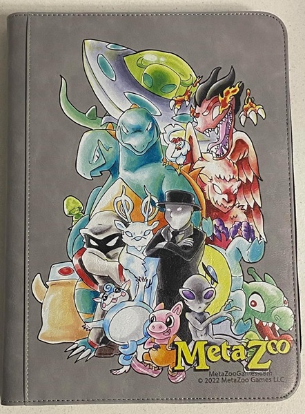 MetaZoo TCG: UFO - Zippered Album 9-Pocket Binder (Holder 360 Kort)