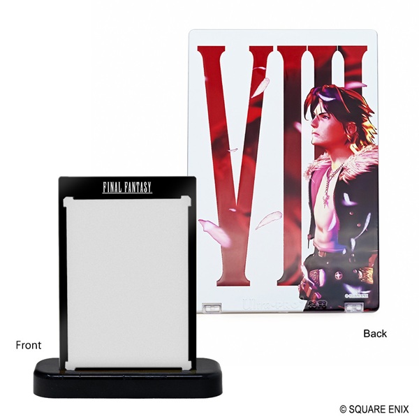 Square Enix & Ultra Pro ONE-TOUCH Edge Magnetic Holder - Final Fantasy: Squall - Standard Size (2-5/8" x 3-3/4") 35PT UV - Sleeves #XFF00ZZZ90