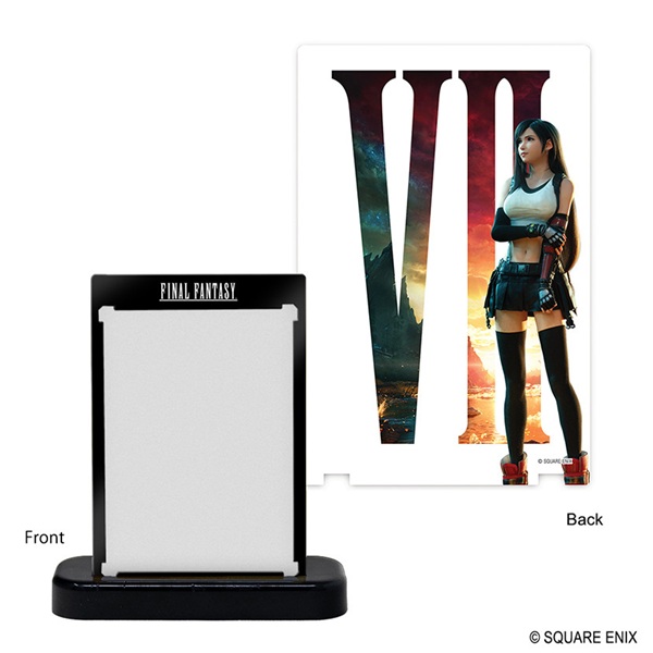 Square Enix & Ultra Pro ONE-TOUCH Edge Magnetic Holder - Final Fantasy: Tifa - Standard Size (2-5/8" x 3-3/4") 35PT UV - Sleeves #XFF00ZZZ88