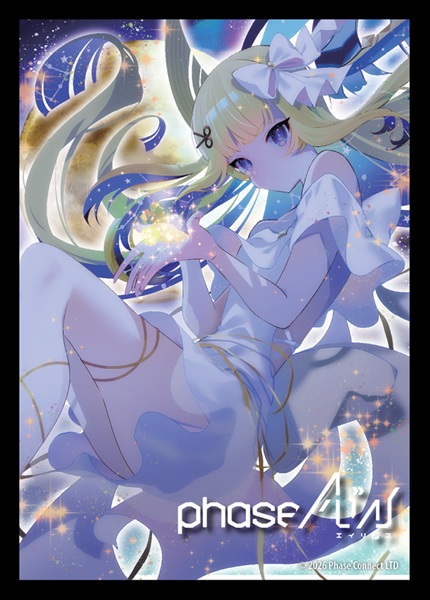 105 Lommer! Oshi Push VTuber Card Game: Gen 3 (Gen Three): Phase Alias - Amanogawa Shiina (Limited Edition) - Foil Sleeves #PCA760
