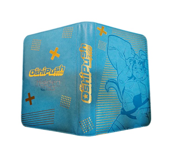 Oshi Push VTuber Card Game: Gen 2 (Gen Two): Hidden Links - 9-Pocket Binder (Holder 360 kort) - LineChu (Limited Edition)