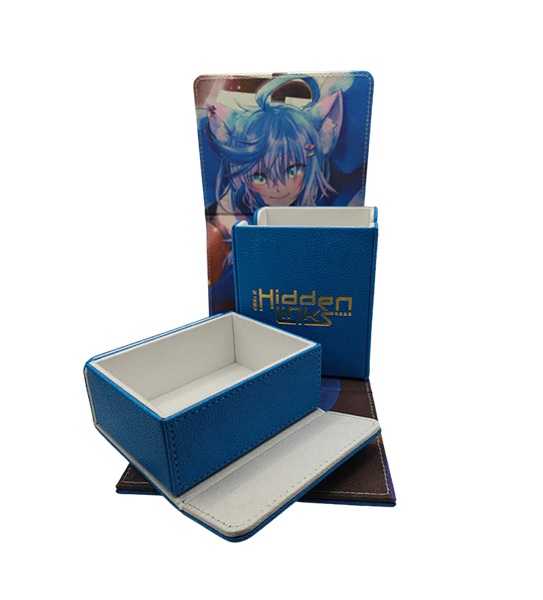 Deck Box - Oshi Push VTuber Card Game: Gen 2 (Gen Two): Hidden Links - Premium Deck Box - LineChu (Limited Edition)