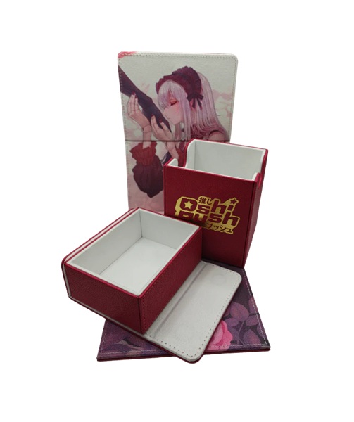 Deck Box - Oshi Push VTuber Card Game: Gen 2 (Gen Two): Hidden Links - Premium Deck Box - Porcelain Maid (Limited Edition)