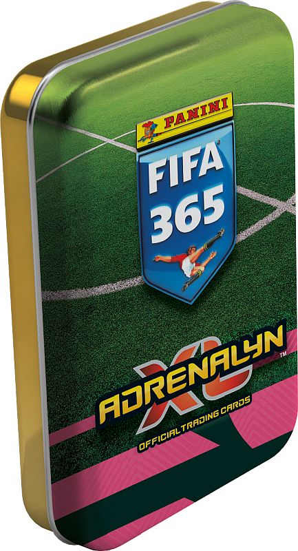 Panini Adrenalyn XL: FIFA 365 2026 Nordic Edition - Pocket Tin (Mini) - 4 Booster Packs + 4 Limited-Kort