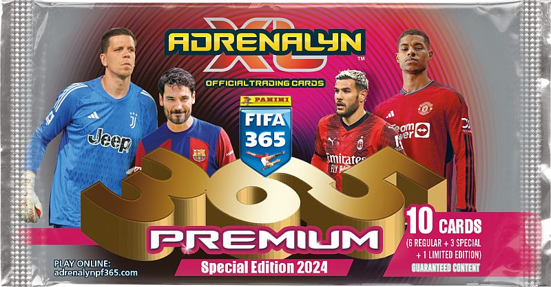 Panini Adrenalyn XL: FIFA 365 2024 Special Edition - Premium Booster Pakke - Booster Pack
