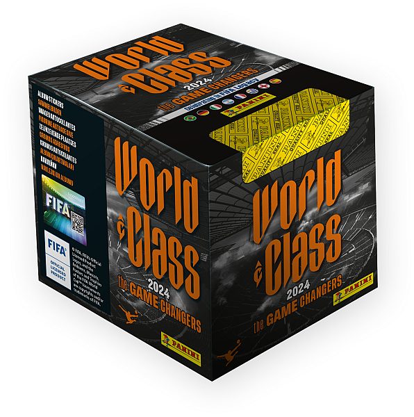 Panini Fodbold-Stickers/Klistermærker: FIFA World Class 2024 - Booster Display - 1 Box med 50 Pakker