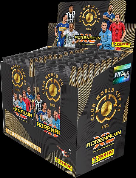 Panini Adrenalyn XL: FIFA Club World Cup 2025 - Booster Display - 1 Box med 50 Pakker