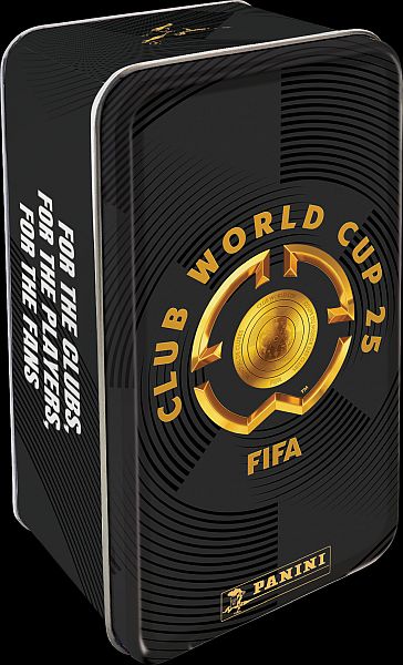 Panini Adrenalyn XL: FIFA Club World Cup 2025 - Mega Tin - 8 Boosters, 4 Limited-kort