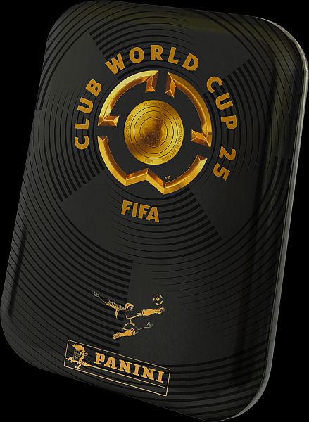 Panini Adrenalyn XL: FIFA Club World Cup 2025 - Pocket Tin (Mini) - 4 Booster Packs + 2 Limited-Kort