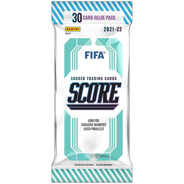 FIFA Score 2021/2022 - Value Pack (Fat Pack) Booster Pakke - Panini Fodboldkort Booster Pack