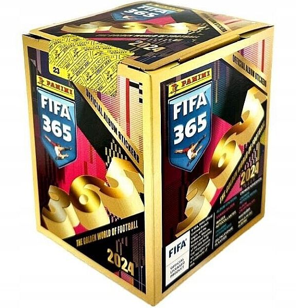 Panini Fodbold-Stickers/Klistermærker: FIFA 365 2024 - Booster Display - 1 Box med 36 Pakker