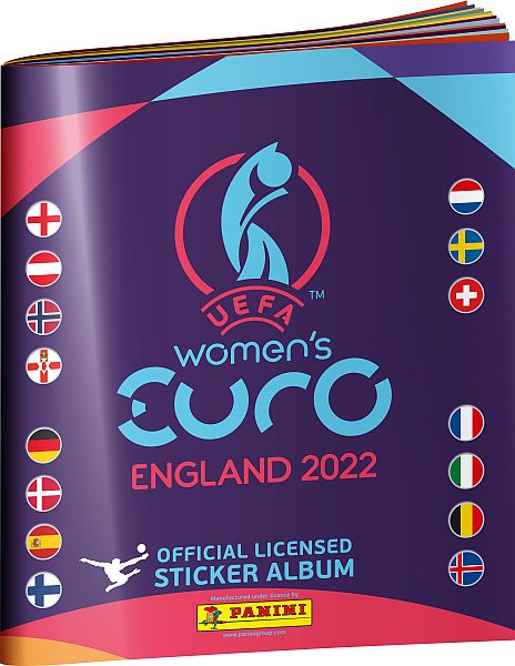 Panini Fodbold-Stickers/Klistermærker: UEFA Women's Euro 2022 - Album/Mappe
