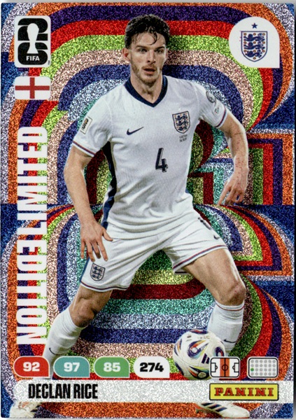 Panini Adrenalyn XL: FIFA World Cup 2026 Declan Rice - England