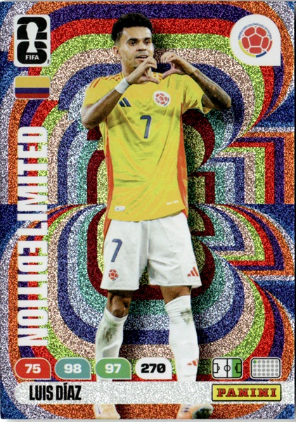 Panini Adrenalyn XL: FIFA World Cup 2026 Luis Díaz - Columbia