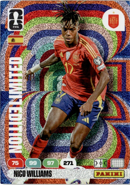 Panini Adrenalyn XL: FIFA World Cup 2026 Nico Williams - Spain