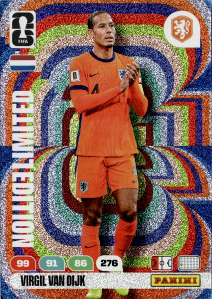 Panini Adrenalyn XL: FIFA World Cup 2026 Virgil Van Dijk - Netherlands