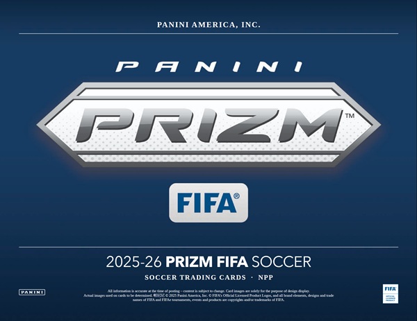 Panini Soccer Prizm FIFA 2025-26 - Retail Booster Pack (4 kort)