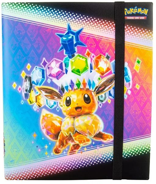 Mappe - Pokemon - SV08.5 - Scarlet & Violet: Prismatic Evolutions (Stellar Tera Eevee) Pro-Binder 18x20 (Plads til 360 kort)