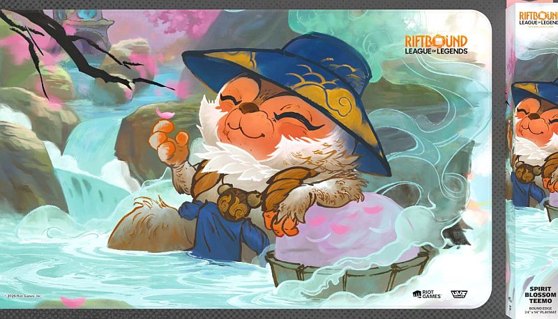 Spillemåtte (Playmat) - Riftbound: League of Legends TCG: Set 02: Spiritforged #1: Spirit Blossom Teemo