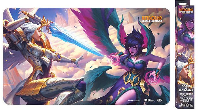 Spillemåtte (Playmat) - Riftbound: League of Legends TCG: Set 04: Vendetta #4: Kayle vs Morgana