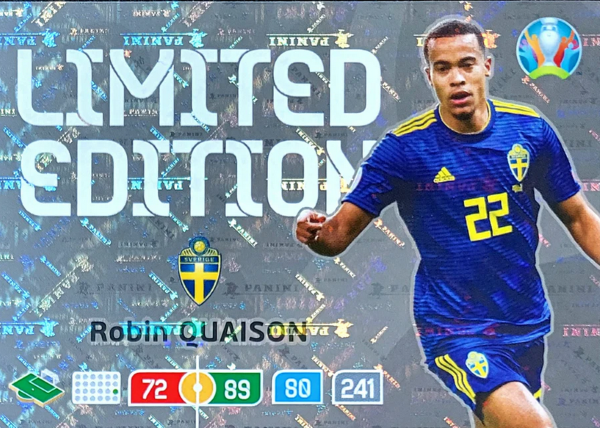 Adrenalyn Euro 2020 - Robin Quaison (Sweden)