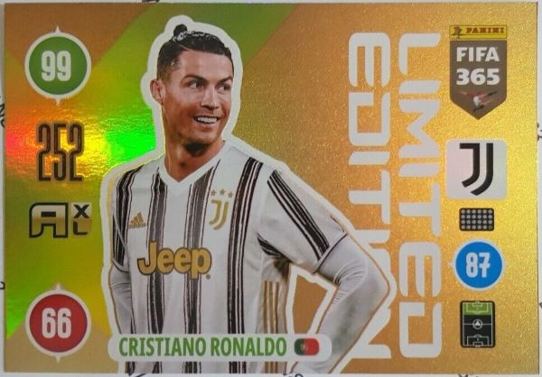 Adrenalyn XL FIFA 365 2021 - 252 Cristiano Ronaldo (Juventus) (Oversize/Stort kort)