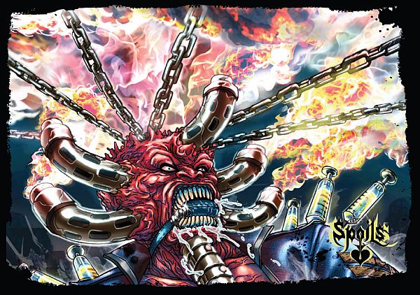 Spoils Spillemåtte (Playmat) - Rage *Limited Edition*