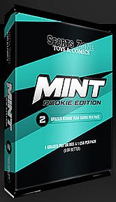 Sports Zone Toys & Comics - Graded Cards: Mint Rookie Edition - Mini Box (2 Graded Cards)