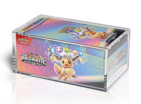 The Acrylic Box - Acrylic Display Case (Akrylkasse) - Pokémon - Booster Bundle Display