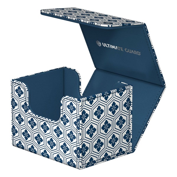 Ultimate Guard Sidewinder Deck Case (Deck Box) 100+ Standard Size XenoSkin Katana: The Shogun's Journey Part 2: Kikko White/Blue