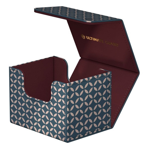 Ultimate Guard Sidewinder Deck Case (Deck Box) 100+ Standard Size XenoSkin Katana: The Shogun's Journey Part 2: Shippou Blue/Dark Red