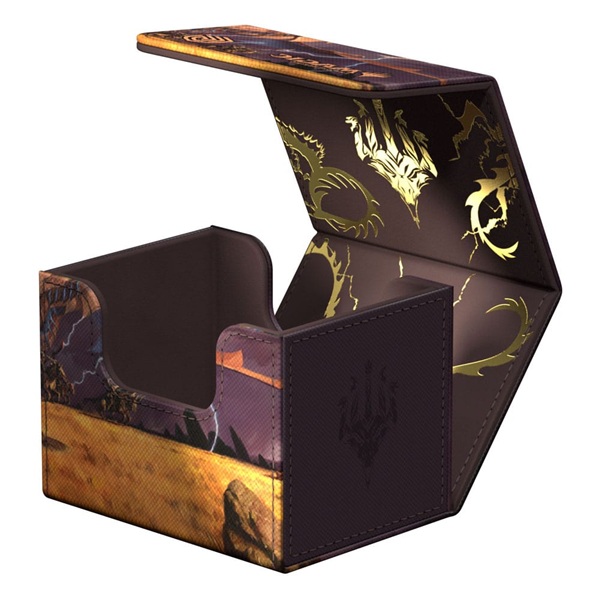Ultimate Guard Sidewinder Deck Case (Deck Box) 100+ Standard Size XenoSkin Magic: The Gathering - Tarkir: Dragonstorm: Ghostfire - Neriv, Heart of the Storm