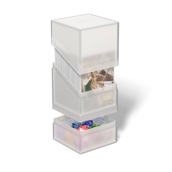Ultimate Guard Boulder 'n' Tray Deck Case (Deck Box) 100+ Standard Size Frosted